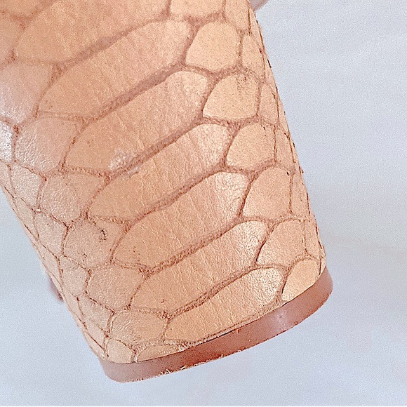 WINDSOR SMITH natural leather Strappy heels - Picture 8 of 11